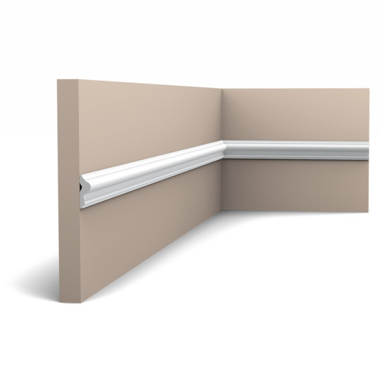 Заказать Молдинг Orac Decor Duropolymer PX201 белый дюрополимер 200x2.5x9 см 
