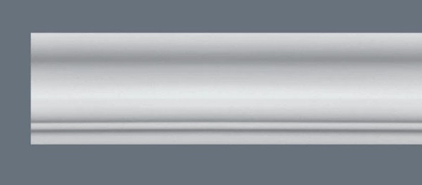 Заказать Декоративный потолочный плинтус NMC LX-67 200 см белого цвета 67х22 мм 