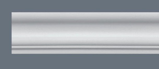 Заказать Декоративный потолочный плинтус NMC LX-67 200 см белого цвета 67х22 мм 