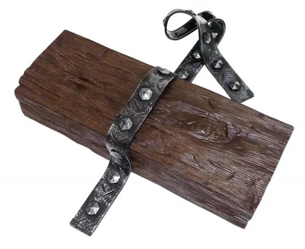 Декоративный ремень для балок и досок с имитацией ковки М металлик (ромб) Уникс 95 см