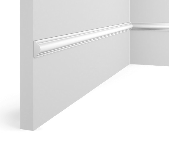 Молдинг HiWood D22 белый фитополимер 10х22х2000 мм