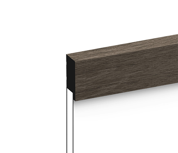 Заказать Финишный молдинг для стеновых панелей HiWood LF1 BR490 декорированный фитополимер 17х50х2700 мм 