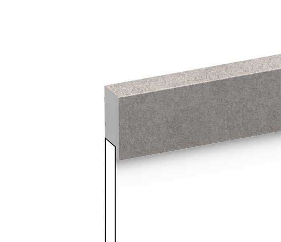 Заказать Финишный молдинг для стеновых панелей HiWood LF1 MP5 декорированный фитополимер 17х50х2700 мм 