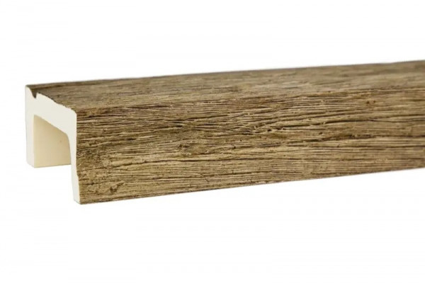 Декоративная балка 50х100 мм Уникс Славянский стиль СС1 Олива 3 м