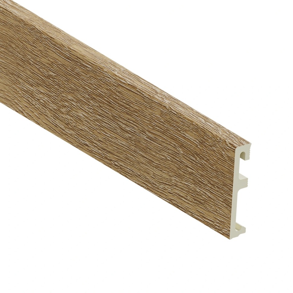 Заказать Напольный плинтус ПВХ 80 мм SALAG ALPHA Intense AP8154 под дерево 2.4 м 