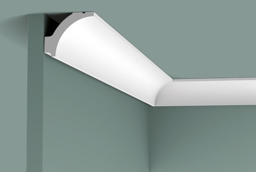 Потолочный плинтус 41х48 мм Orac Decor Purotouch C260 белый 2 м