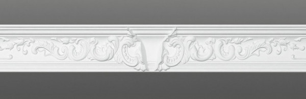 Потолочный плинтус 91х62 мм Де-Багет Декор ДП 44/110 белый полистирол 200 см