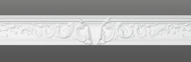 Заказать Потолочный плинтус 91х62 мм Де-Багет Декор ДП 44/110 белый полистирол 200 см 