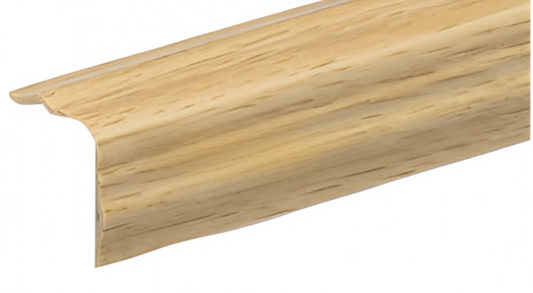 Декоративный уголок 30х30 мм ПВХ фигурный Асви 330 Бук 2,7 м