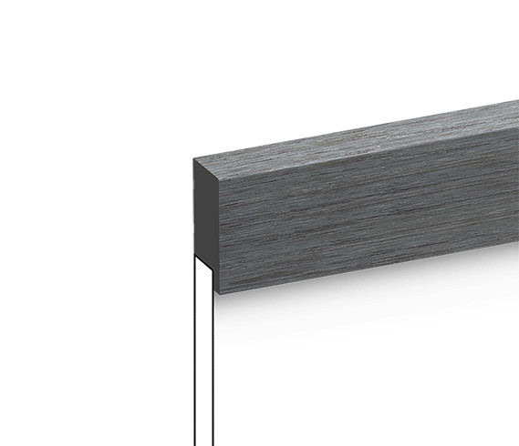 Финишный молдинг для стеновых панелей HiWood LF1 GN68 декорированный фитополимер 17х50х2700 мм