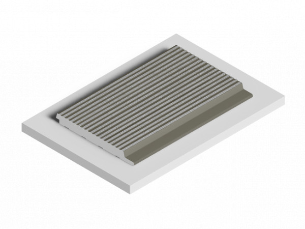 Декоративная стеновая панель 3D HiWood LV127L S339S декорированная из фитополимера 12х120х2700 мм