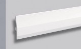 Заказать Декоративный молдинг NMC Floorstyl Essenza W1 55х12 мм 200 см белого цвета для потолка и стен 