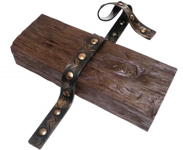 Декоративный ремень для балок и досок с имитацией ковки Т бронза (кругл) Уникс 95 см