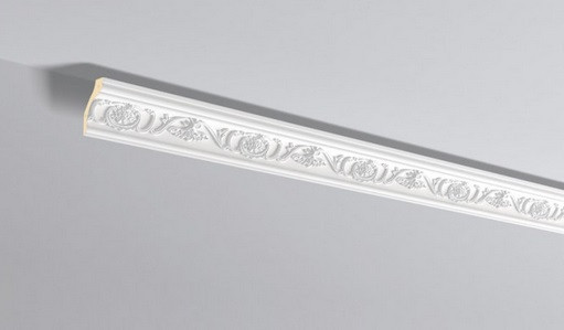 Заказать Декоративный потолочный плинтус NMC Arstyl Z9 70х35 200 см белого цвета 