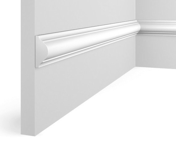 Молдинг HiWood D40 белый фитополимер 18х40х2000 мм