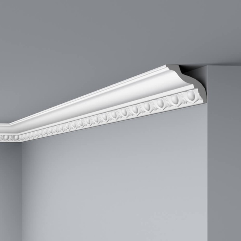 Заказать Декоративный потолочный плинтус NMC Decoflair E10 75х75 200 см белого цвета 