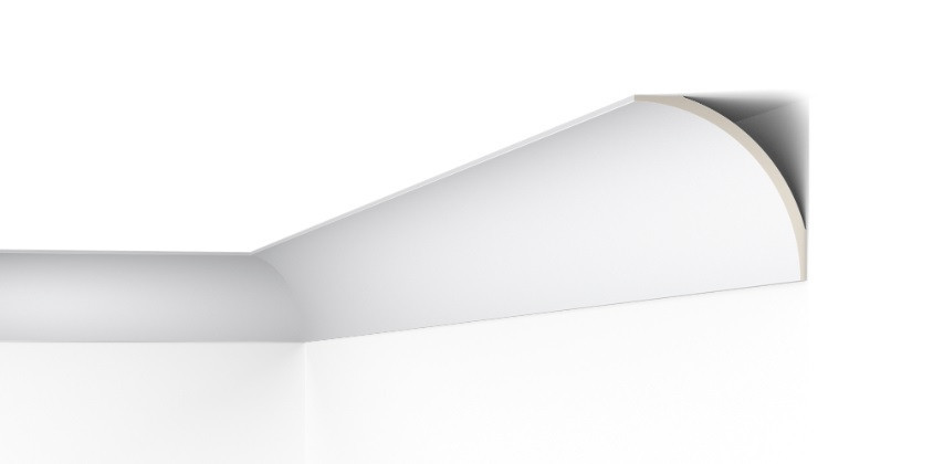 Заказать Декоративный потолочный плинтус NMC AD24 Arstyl 148х148 мм 200 см белого цвета 