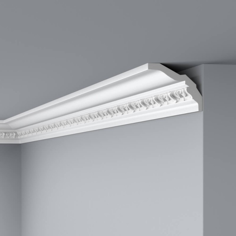 Заказать Декоративный потолочный плинтус NMC Decoflair E11 80х100 200 см белого цвета 