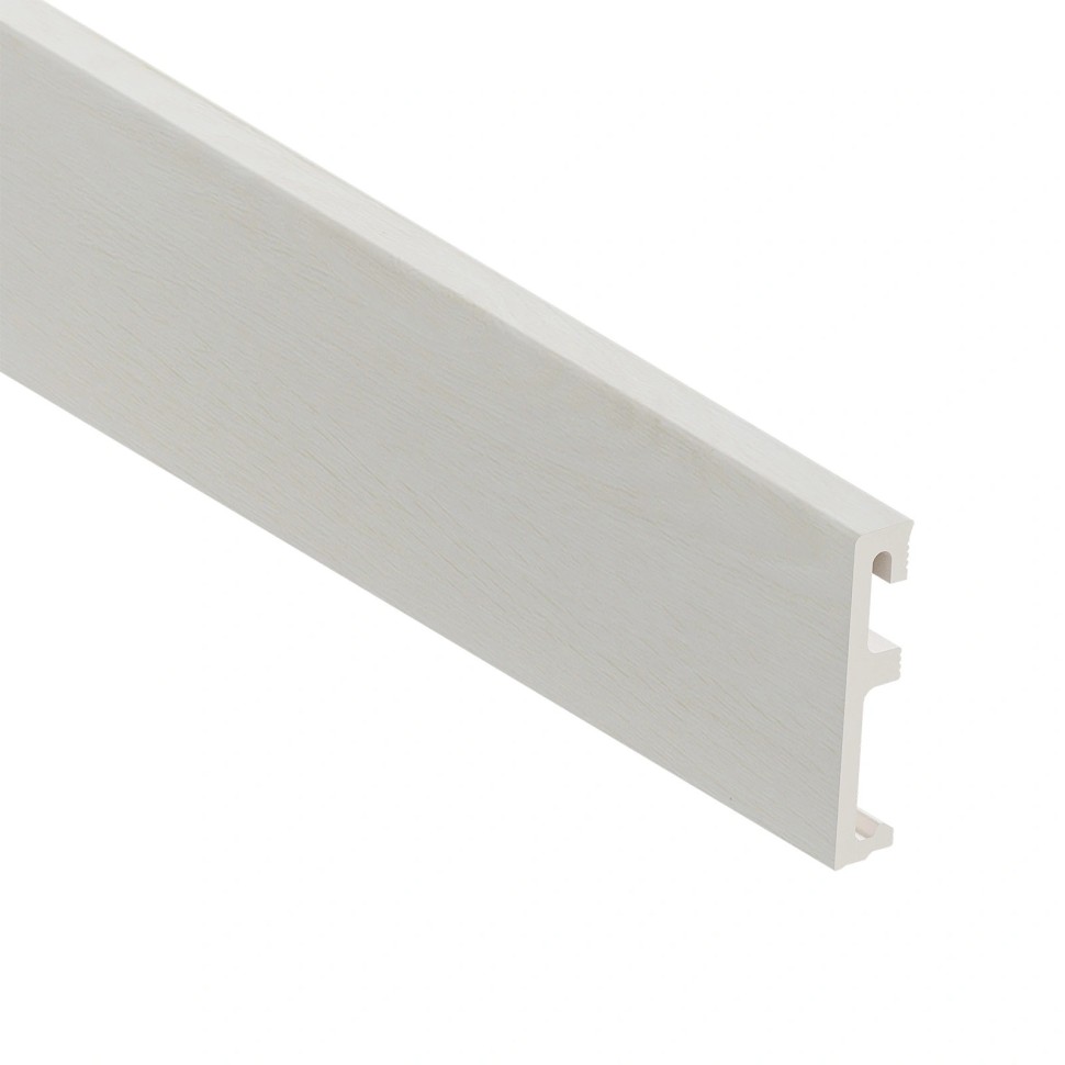 Заказать Напольный плинтус ПВХ 80 мм SALAG ALPHA Victory AP81H3 под дерево 2.4 м 