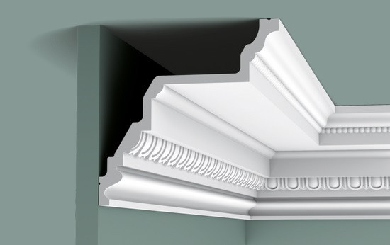 Заказать Потолочный плинтус 195х195 мм Orac Decor Purotouch C307 белый 2 м 