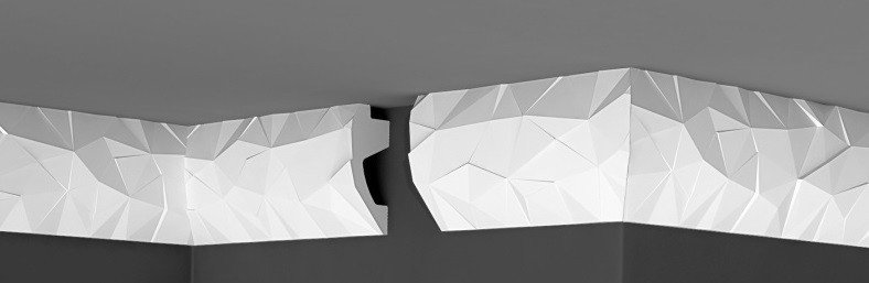 Заказать Потолочный плинтус 113х39 мм Де-Багет Декор ДП 19/120 белый полистирол 200 см 