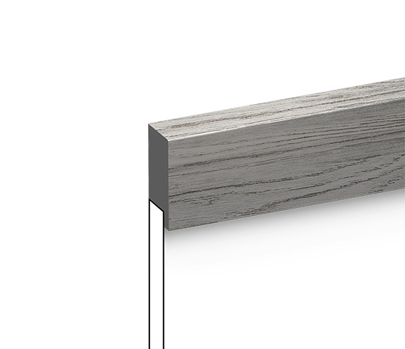 Заказать Финишный молдинг для стеновых панелей HiWood LF1 GR24 декорированный фитополимер 17х50х2700 мм 