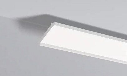 Заказать Декоративный потолочный плинтус NMC Floorstyl Essenza WT1 45х60 200 см белого цвета 