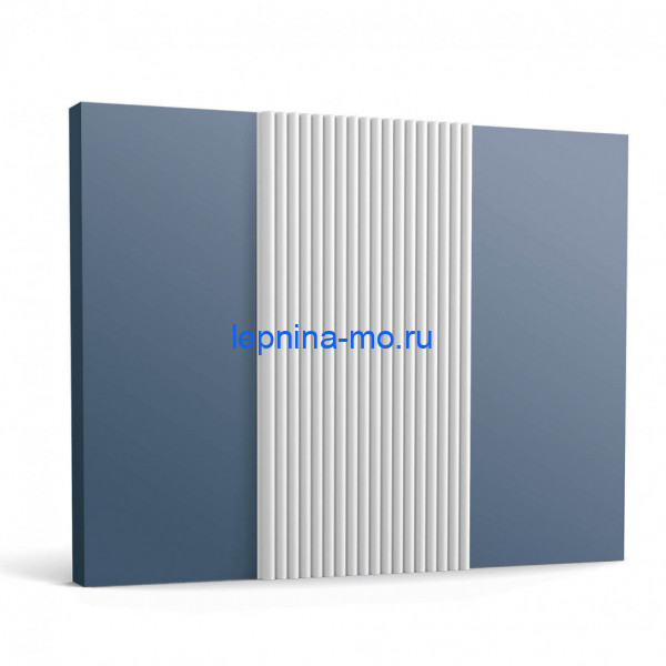 Декоративная стеновая панель 3D Orac Decor WX210-2600 белый полиуретан 260x25.5x1.3 см