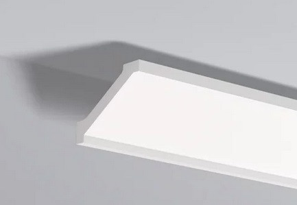 Заказать Декоративный потолочный плинтус NMC Floorstyl Essenza WT2 75х90 200 см белого цвета 