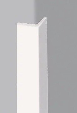 Декоративный молдинг NMC Wallstyl WE1 30х30 мм 200 см белого цвета для потолка и стен