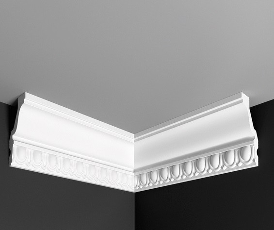 Заказать Угол внутренний к плинтусу Де-Багет ДП 03/80 белый полистирол 