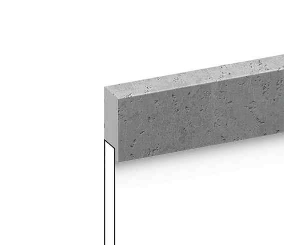 Заказать Финишный молдинг для стеновых панелей HiWood LF1 W50 декорированный фитополимер 17х50х2700 мм 