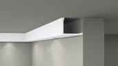 Заказать Потолочный плинтус под скрытую LED подсветку NMC L 2 Arstyl Lighting 200х250 мм 200 см белого цвета 