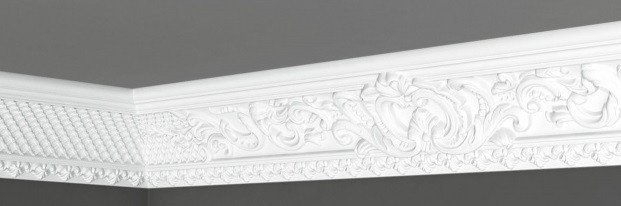 Заказать Потолочный плинтус 120х120 мм Де-Багет Декор ДП 45/170 белый полистирол 200 см 