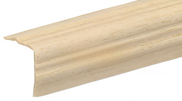 Декоративный уголок 30х30 мм ПВХ фигурный Асви 330 Сосна розовая 2,7 м